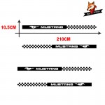 Car Vinyl Side Sticker Decals Stripes Wraps Body Stickers Car Styling Auto Sport Styling Vinyl Car Sticker for Ford Mustang